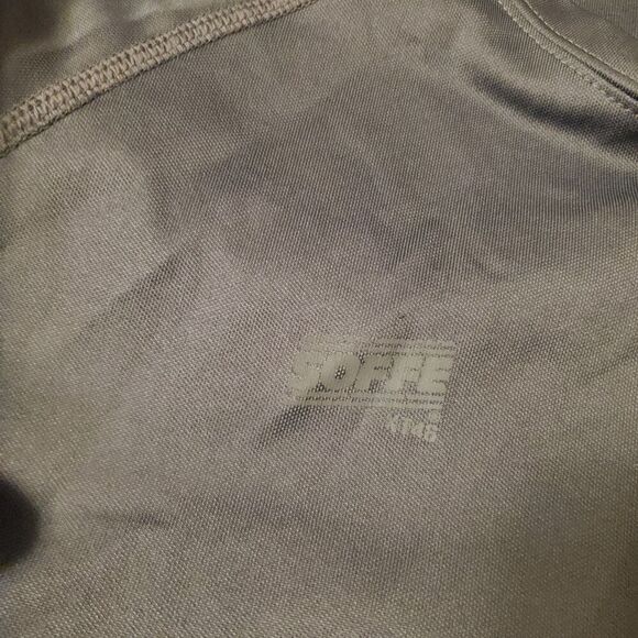 US Army T Shirt Mens Size L Large Gray With Zip Back Pocket By SOFFE - Picture 4 of 16